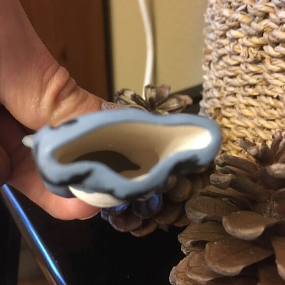 Trio of Handpainted Cute Christmas Mice Ornaments - Picture 4 of 12